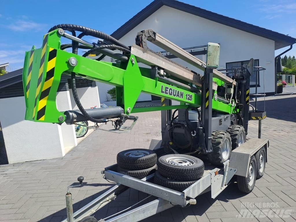 Leguan 125 Kompakts pacēlājs ar rotējošu strēli