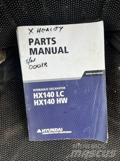 Hyundai HX 140 L Kāpurķēžu ekskavatori