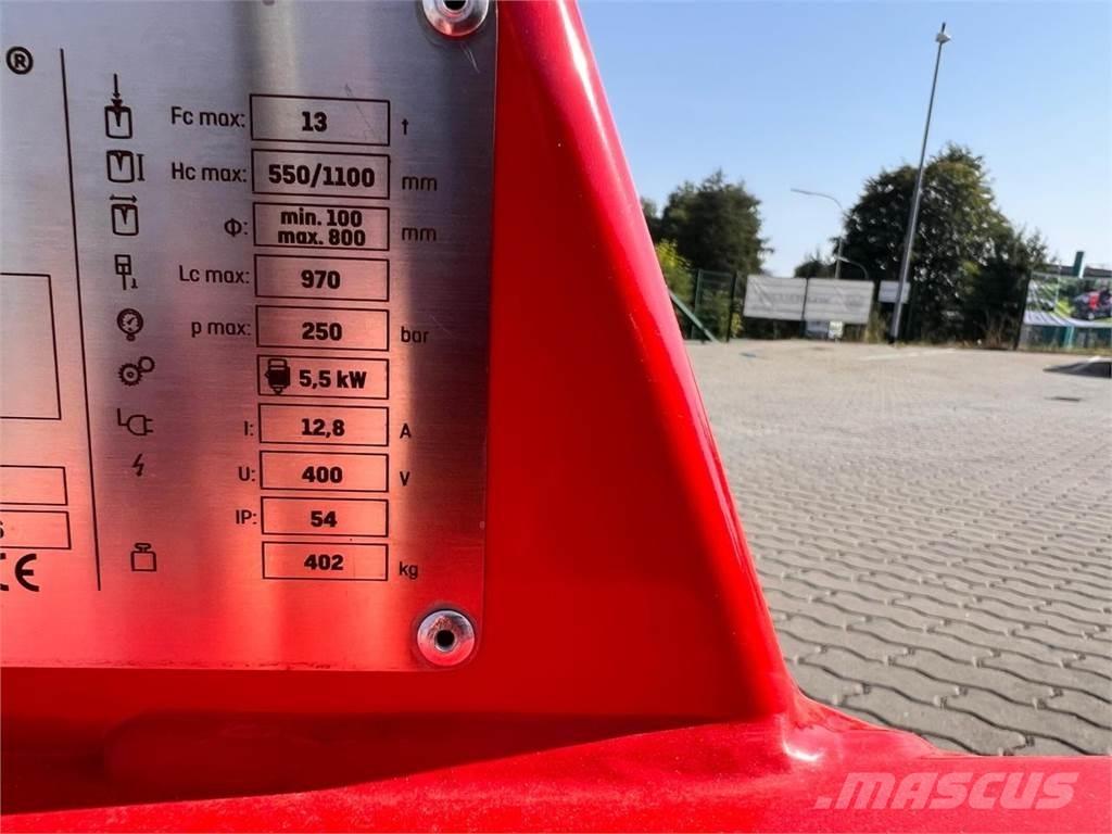 Krpan CV 14 E Koka šķēlēji, frēzes, šķeldotāji