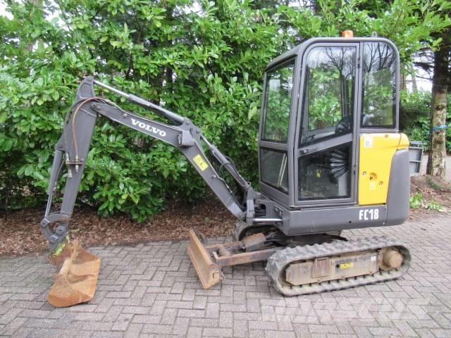 Volvo EC18D Mini ekskavatori < 7 t