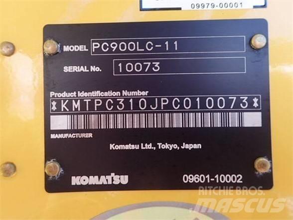 Komatsu PC900LC-11 Kāpurķēžu ekskavatori
