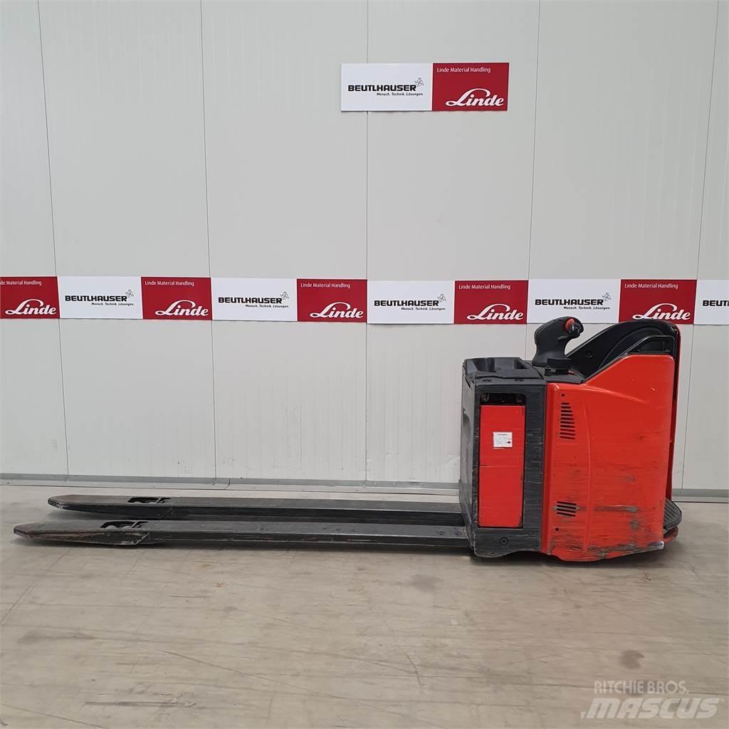 Linde T20SP-lang Zemie palešu pacēlāji