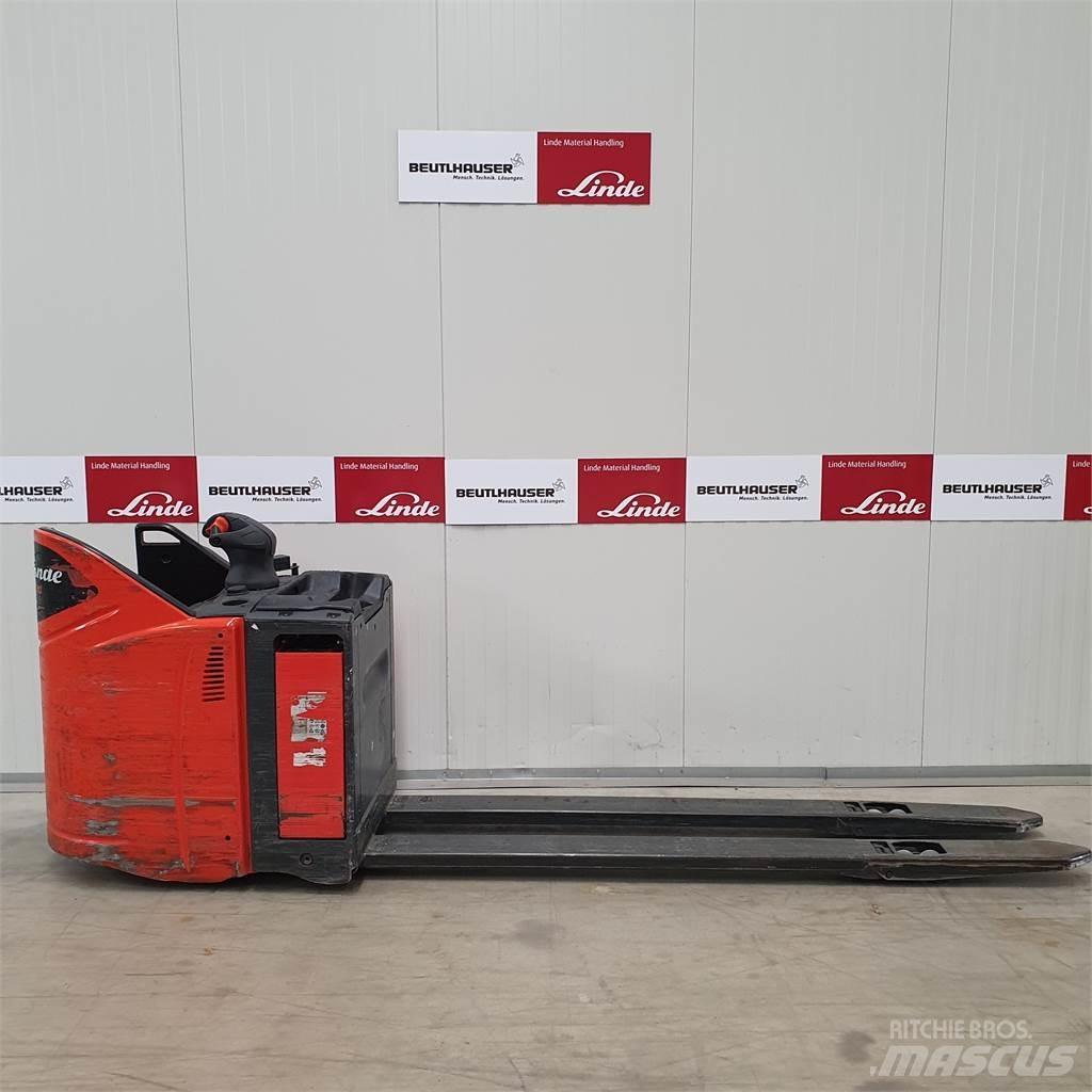 Linde T20SP-lang Zemie palešu pacēlāji
