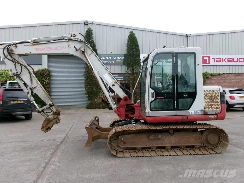 Takeuchi TB 175 Vidēja lieluma ekskavatori 7 t - 12 t