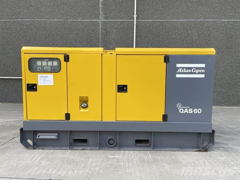 Atlas Copco QAS 60 Dīzeļģeneratori
