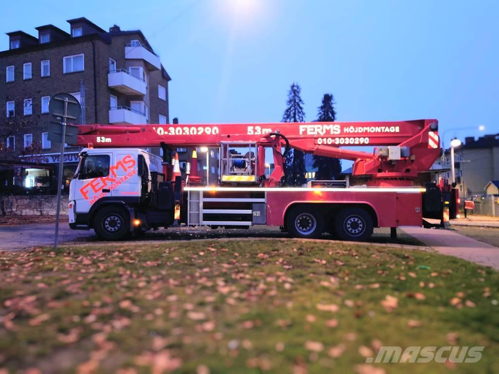 Bronto Bronto S53XTD Pacēlāji uz automašīnas bāzes