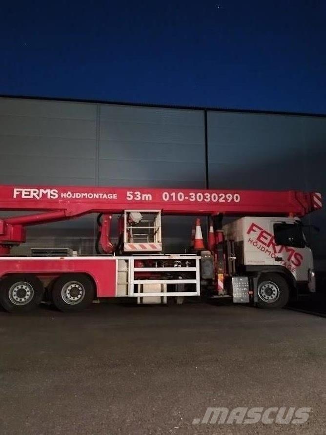 Bronto Bronto S53XTD Pacēlāji uz automašīnas bāzes