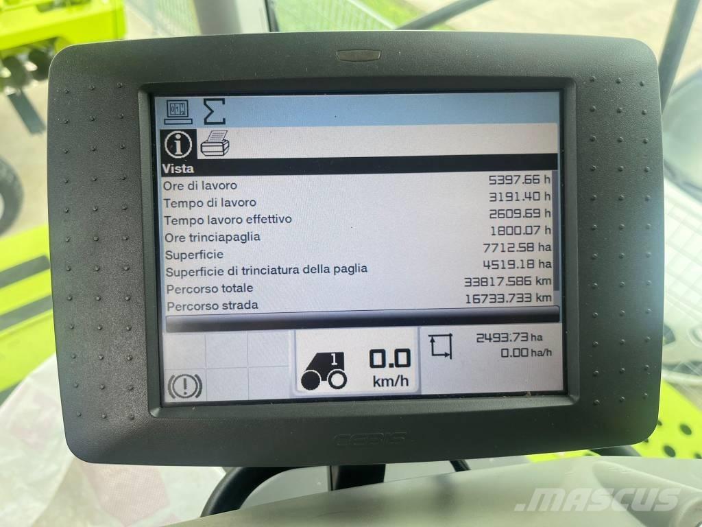 CLAAS Lexion 760 TT Ražas novākšanas kombaini