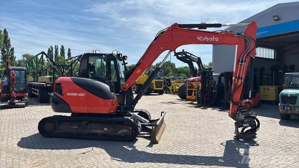 Kubota KX080-4 Īpašie ekskavatori