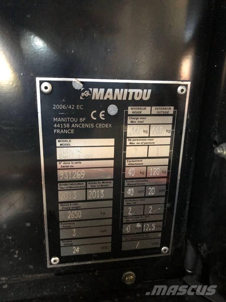 Manitou 100 VJR Šķerveida pacēlāji