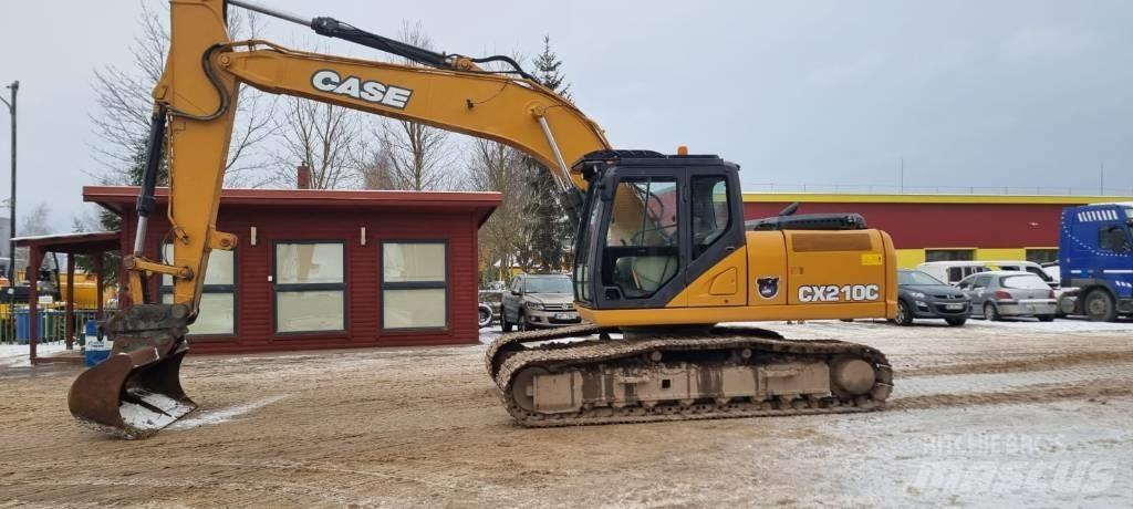 CASE CX 210 C Kāpurķēžu ekskavatori