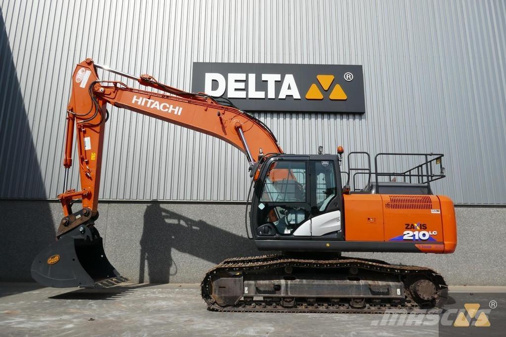 Hitachi ZX210LC-6 Kāpurķēžu ekskavatori