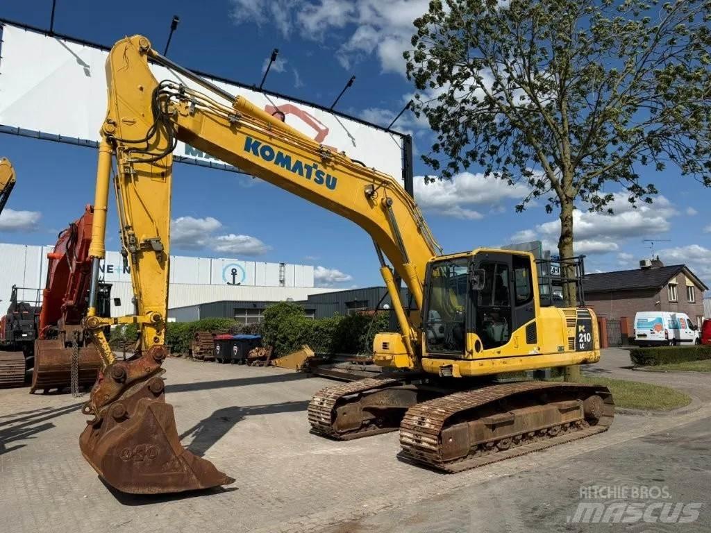 Komatsu PC210LC-8 Kāpurķēžu ekskavatori