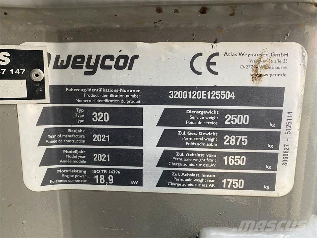 Weycor AR320 Cab Multifunkcionālie iekrāvēji