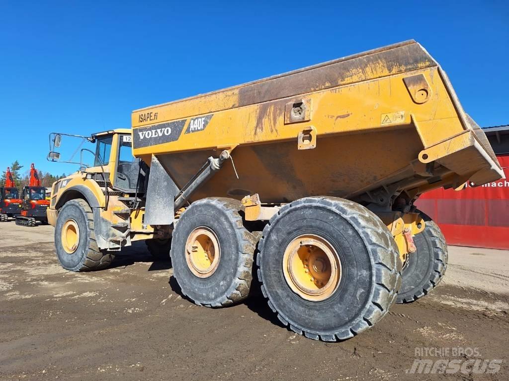 Volvo A40F DUMPPERI Artikulētie pašizgāzēji