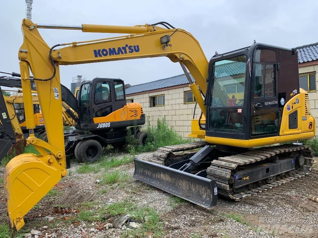 Komatsu PC 70 Vidēja lieluma ekskavatori 7 t - 12 t