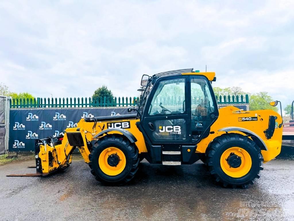 JCB 540-140 Teleskopiskie manipulatori