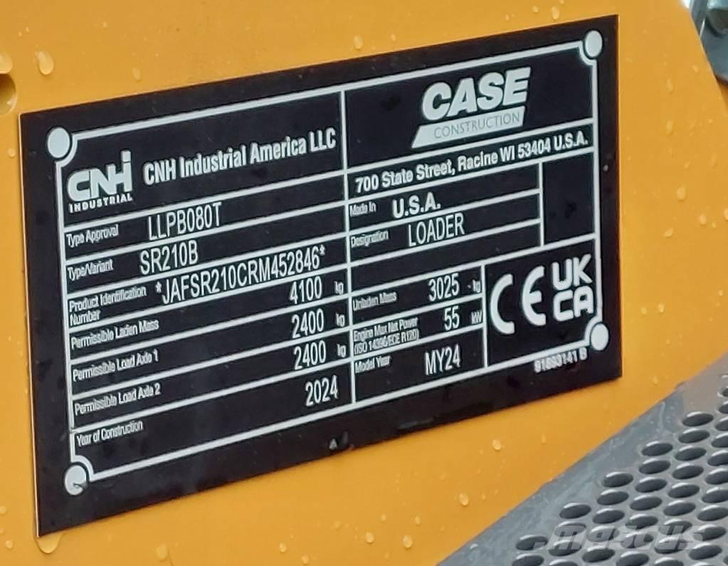 CASE SR 210 B Iekraušanas tehnika- Citi