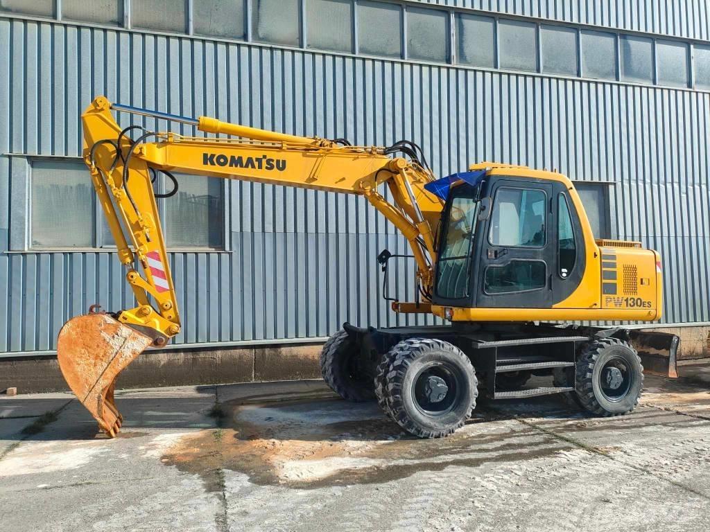 Komatsu PW 130ES-6K Ekskavatori uz riteņiem