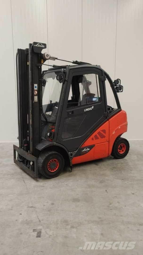 Linde H25D Tehnika ar dīzeļa dzinēju
