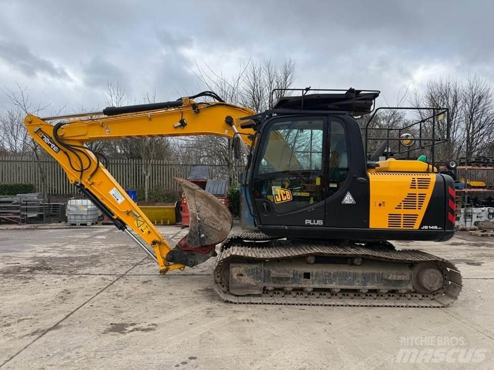 JCB JS145 Kāpurķēžu ekskavatori