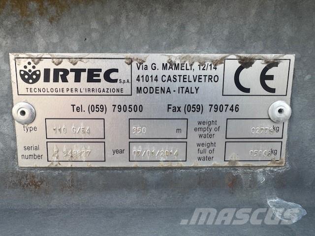 Irtec 110/350 G/E4 Apūdeņošanas sistēmas