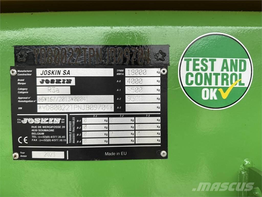 Joskin KTP 22/50 Dzīvnieku transportēšanas piekabes