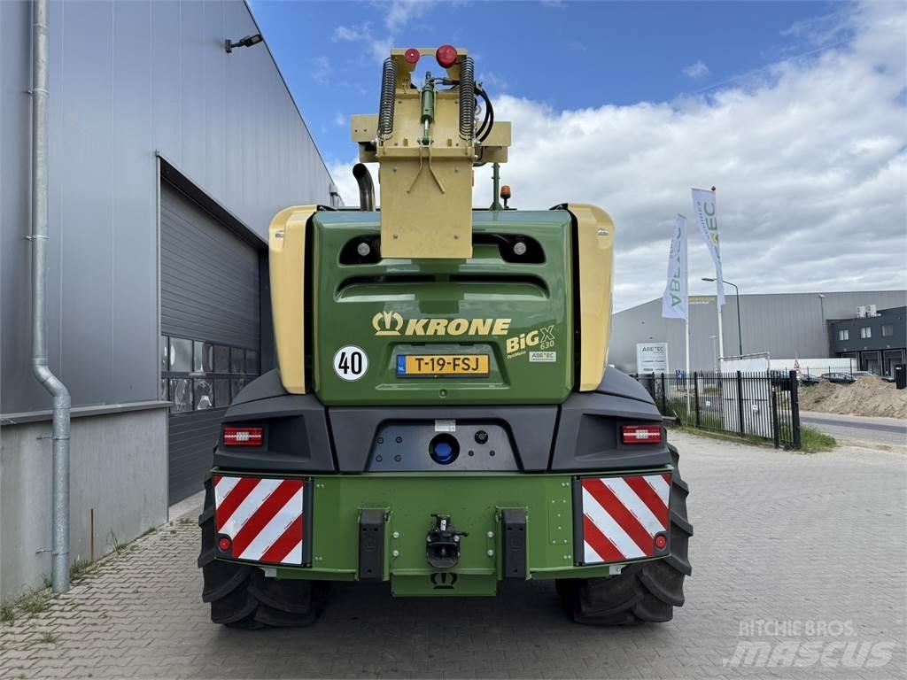 Krone BigX 630 Ķīpu smalcinātāji, griezēji un attinēji
