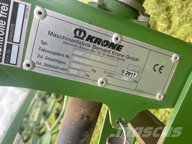 Krone KWT 11.22 Grābekļi un siena ārdītāji