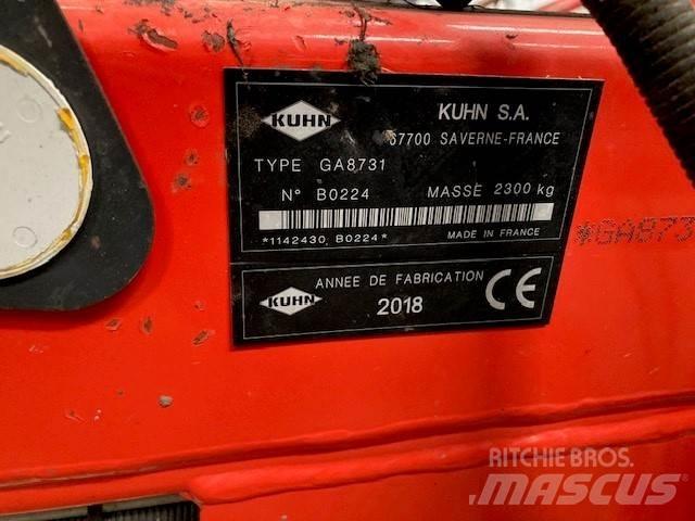Kuhn GA 8731 hark Grābekļi un siena ārdītāji