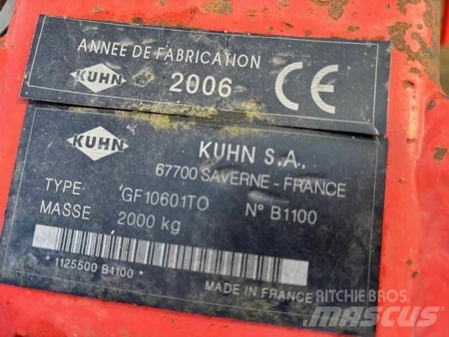 Kuhn GF 10601 TO Grābekļi un siena ārdītāji