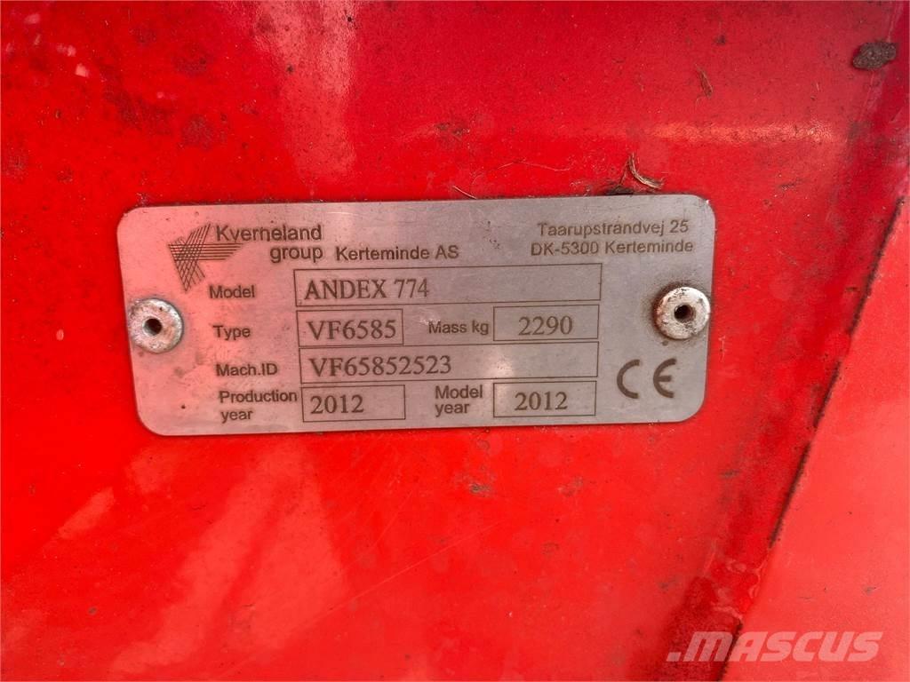Vicon andex 774 Grābekļi un siena ārdītāji