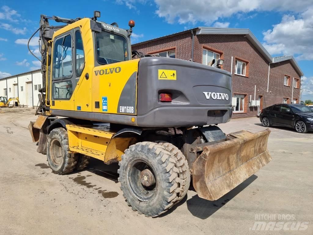 Volvo EW 160 B Ekskavatori uz riteņiem