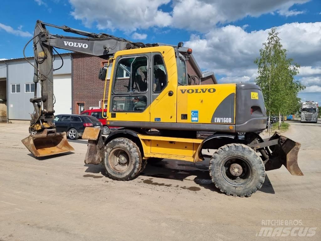 Volvo EW 160 B Ekskavatori uz riteņiem