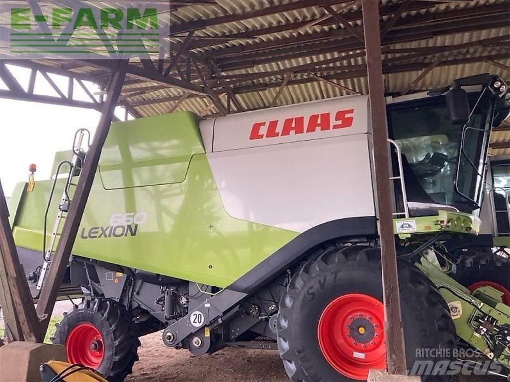 CLAAS lexion 660 Ražas novākšanas kombaini
