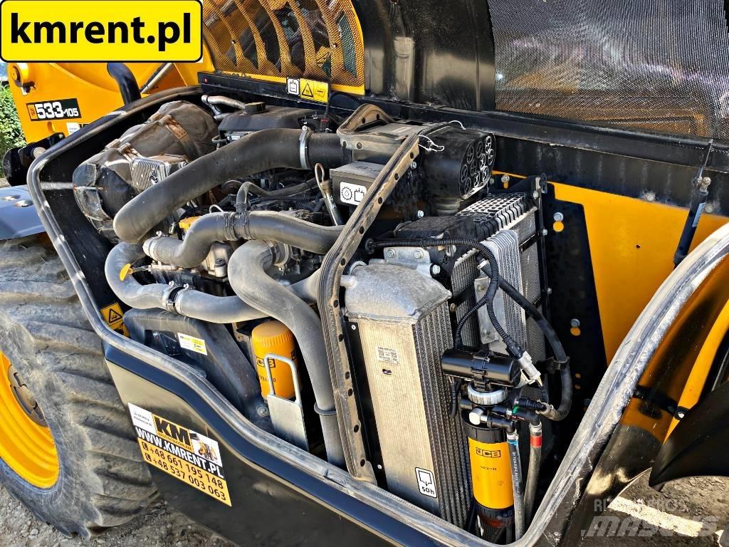 JCB 533-105 Teleskopiskie manipulatori