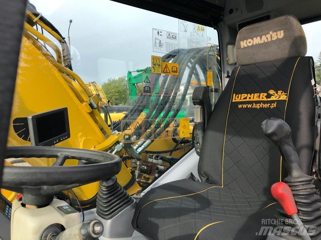 Komatsu PW180-7EO Ekskavatori uz riteņiem