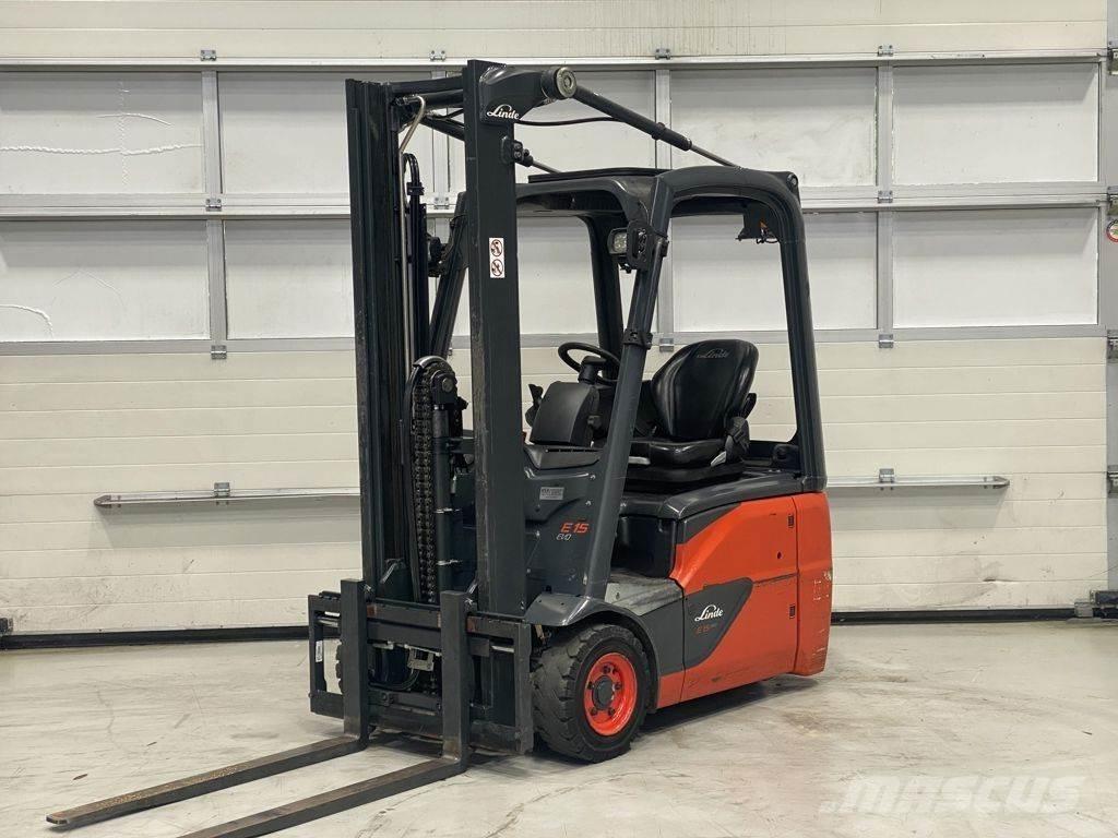 Linde E15-02 Elektriskie iekrāvēji