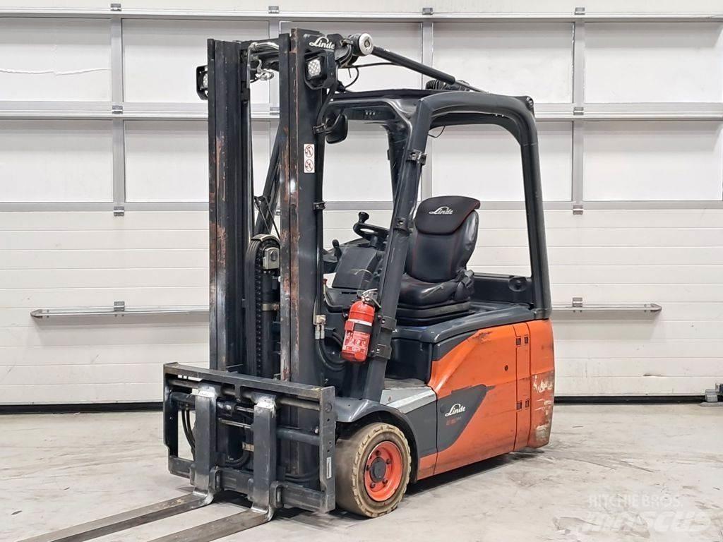 Linde E16-02 Elektriskie iekrāvēji