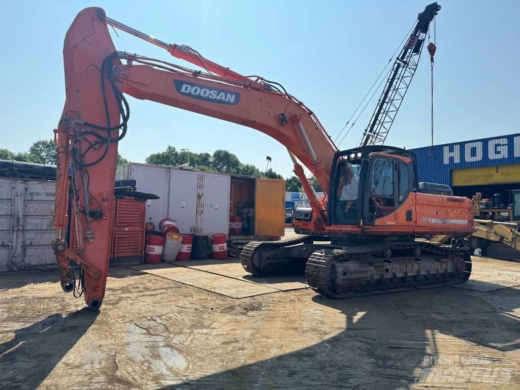 Doosan DX 380 LC Kāpurķēžu ekskavatori