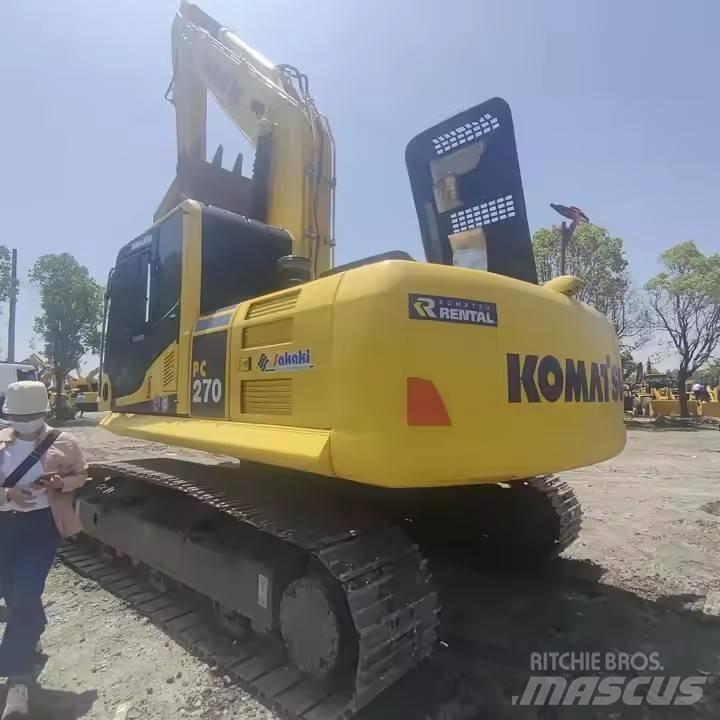 Komatsu PC270 Kāpurķēžu ekskavatori
