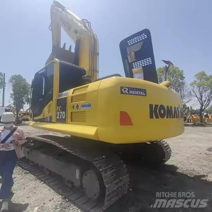 Komatsu PC270 Kāpurķēžu ekskavatori