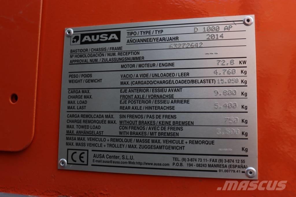 Ausa D 1000 AP Mini pašizgāzēji