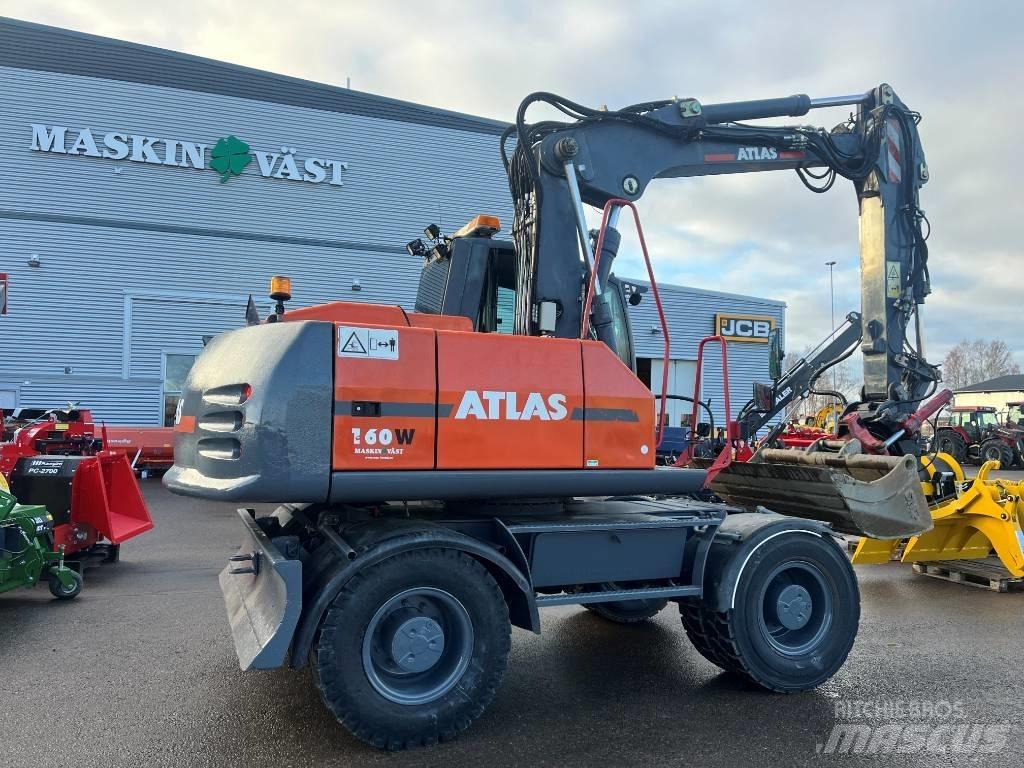 Atlas 160 W Ekskavatori uz riteņiem