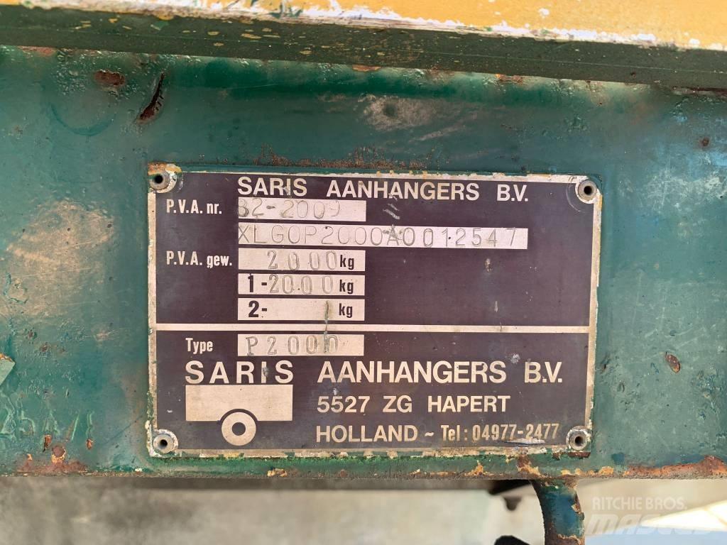 Saris P2000 Mazgabarīta treileri