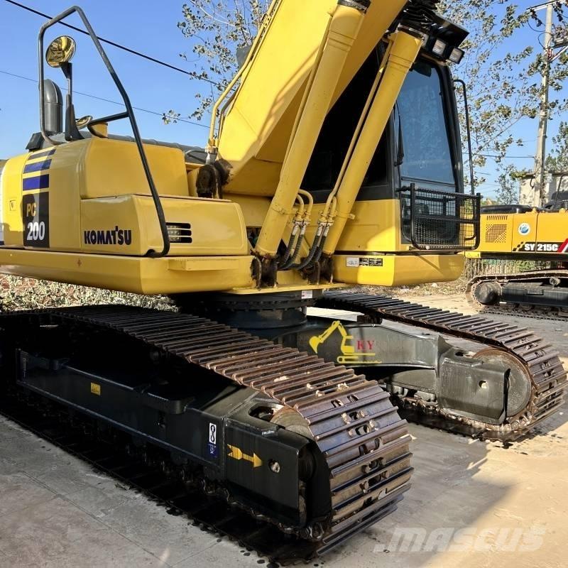 Komatsu PC 200-8 Kāpurķēžu ekskavatori