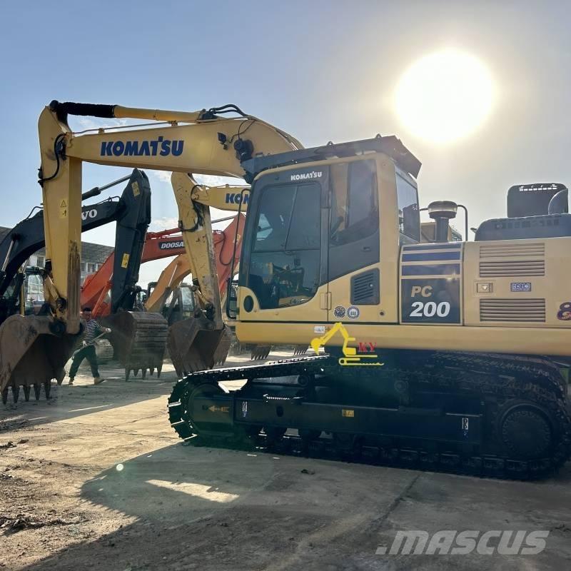 Komatsu PC 200-8 Kāpurķēžu ekskavatori