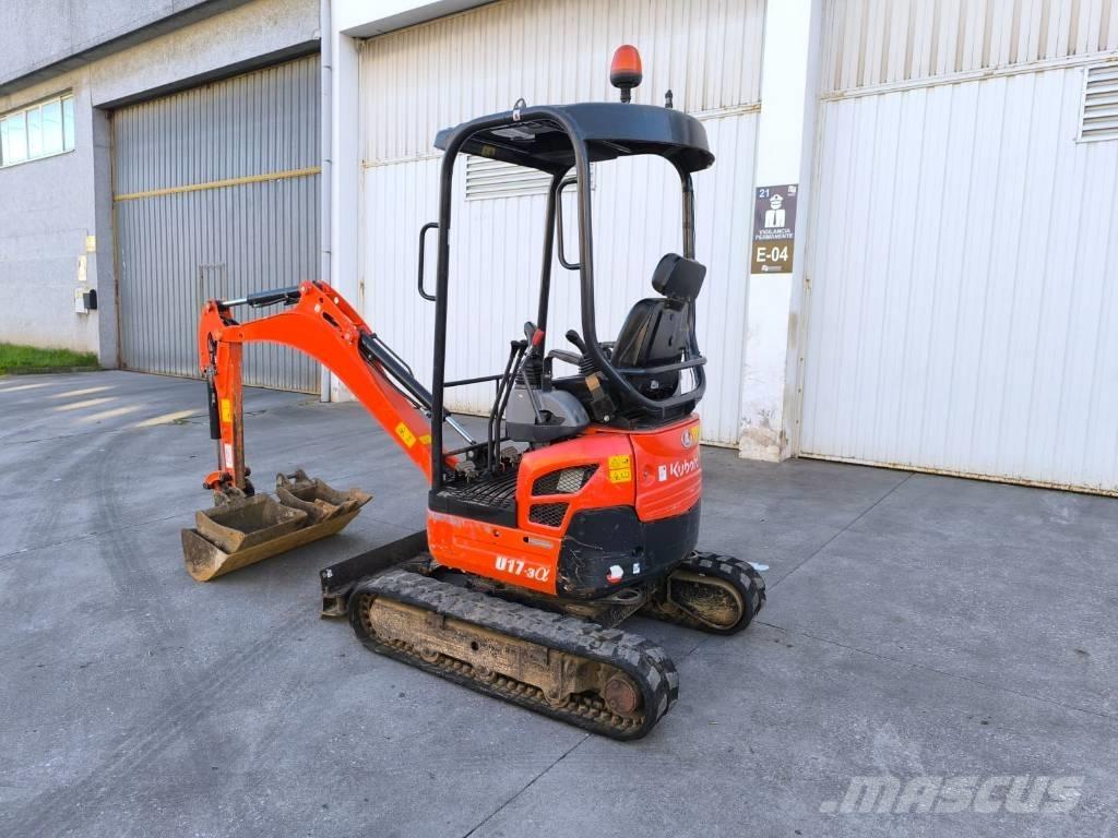 Kubota U 17-3 Mini ekskavatori < 7 t