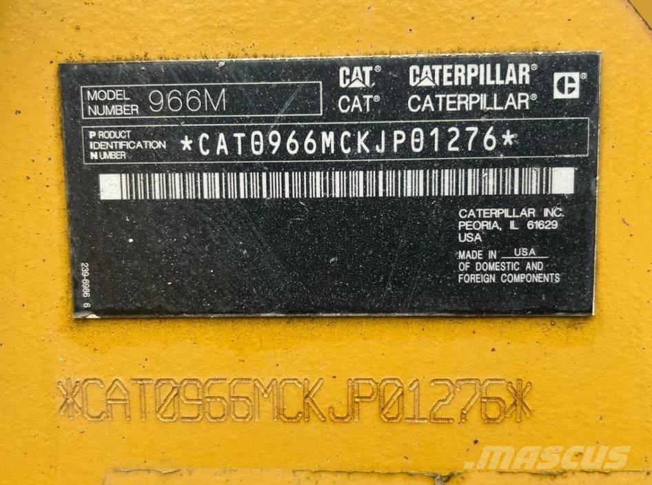 CAT 966 M Iekrāvēji uz riteņiem