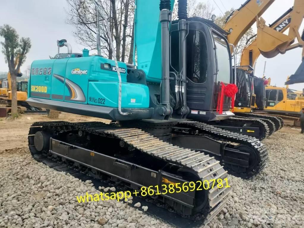 Kobelco SK 200 Kāpurķēžu ekskavatori